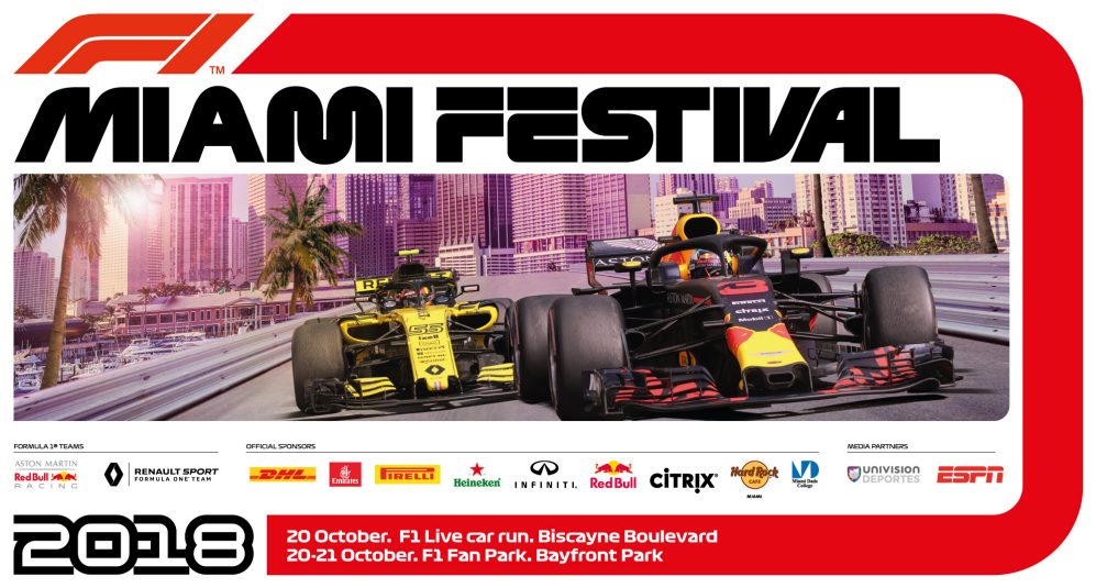 Miami to host final F1 Festival of 2018